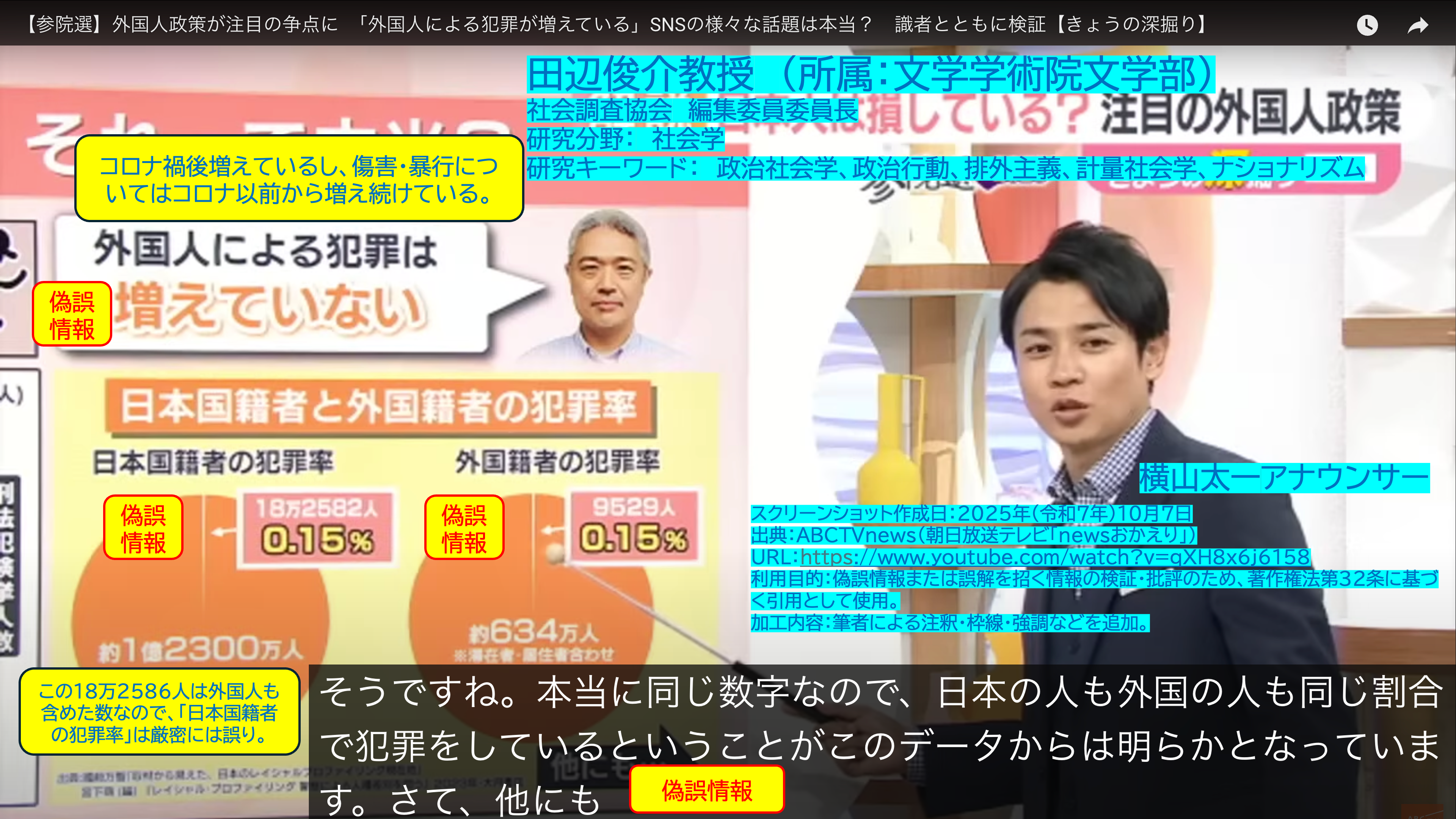 第９話出題編：早稲田大学の田辺俊介教授に転生されたコロナ禍の爪痕（きおく）🦠